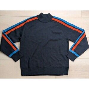 Cotopaxi Libre Mock Sweater Womens Large Merino Wool Blend Casual